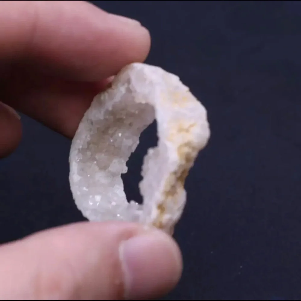 New Natural Stone Agate Slice Quartzs Crystal